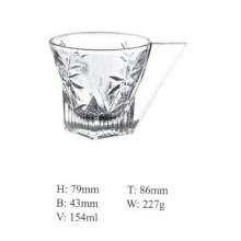 Qualitäts-Glasbecher mit gutem Preis-Kaffeetasse Kb-Hn0911